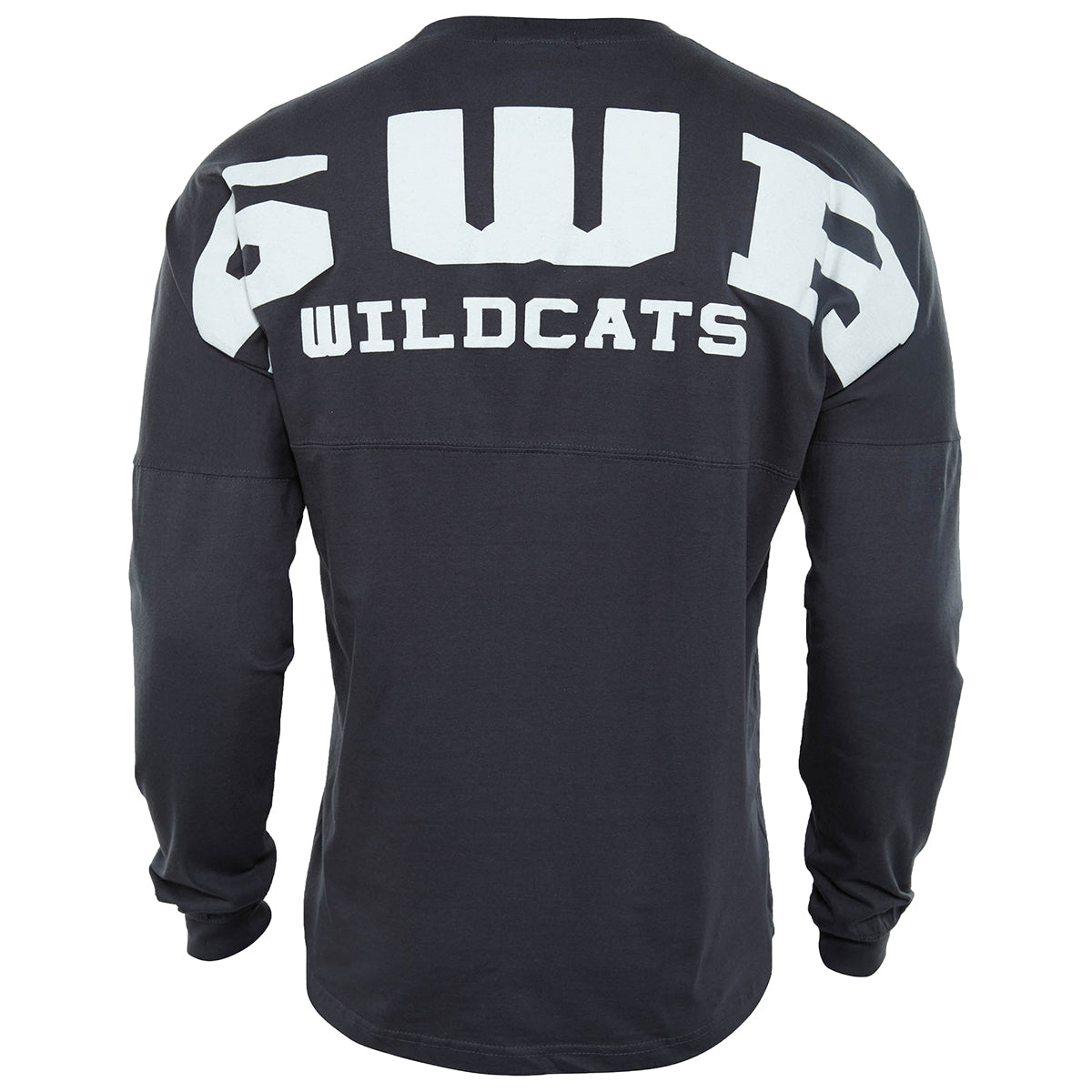 Basix Of America SWR Wildcats Long Sleeves Jumbo Crewneck T-Shirt Unisex Style : MN-5660