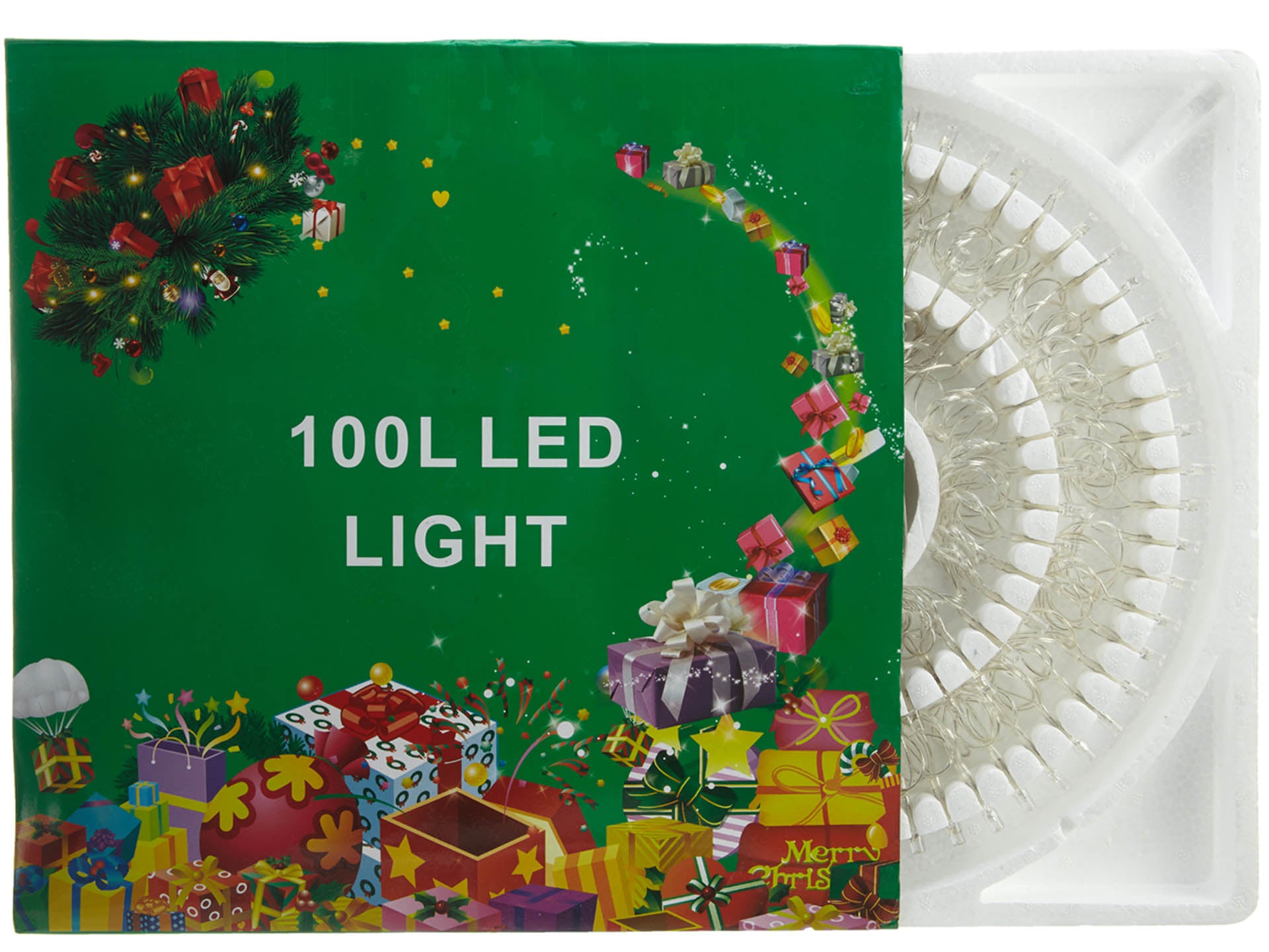 Everbright 100 Led X Mas Green Light Not Applicable Style : Md100-g