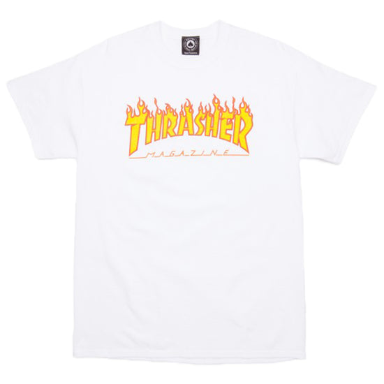 Thrasher Flame Logo T-shirt Mens Style : 110102