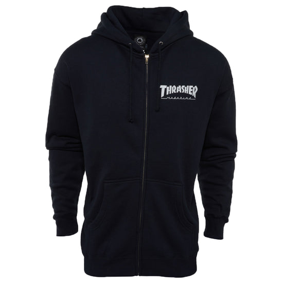 Thrasher Magazine Logo Zip Hood  Mens Style : 114124