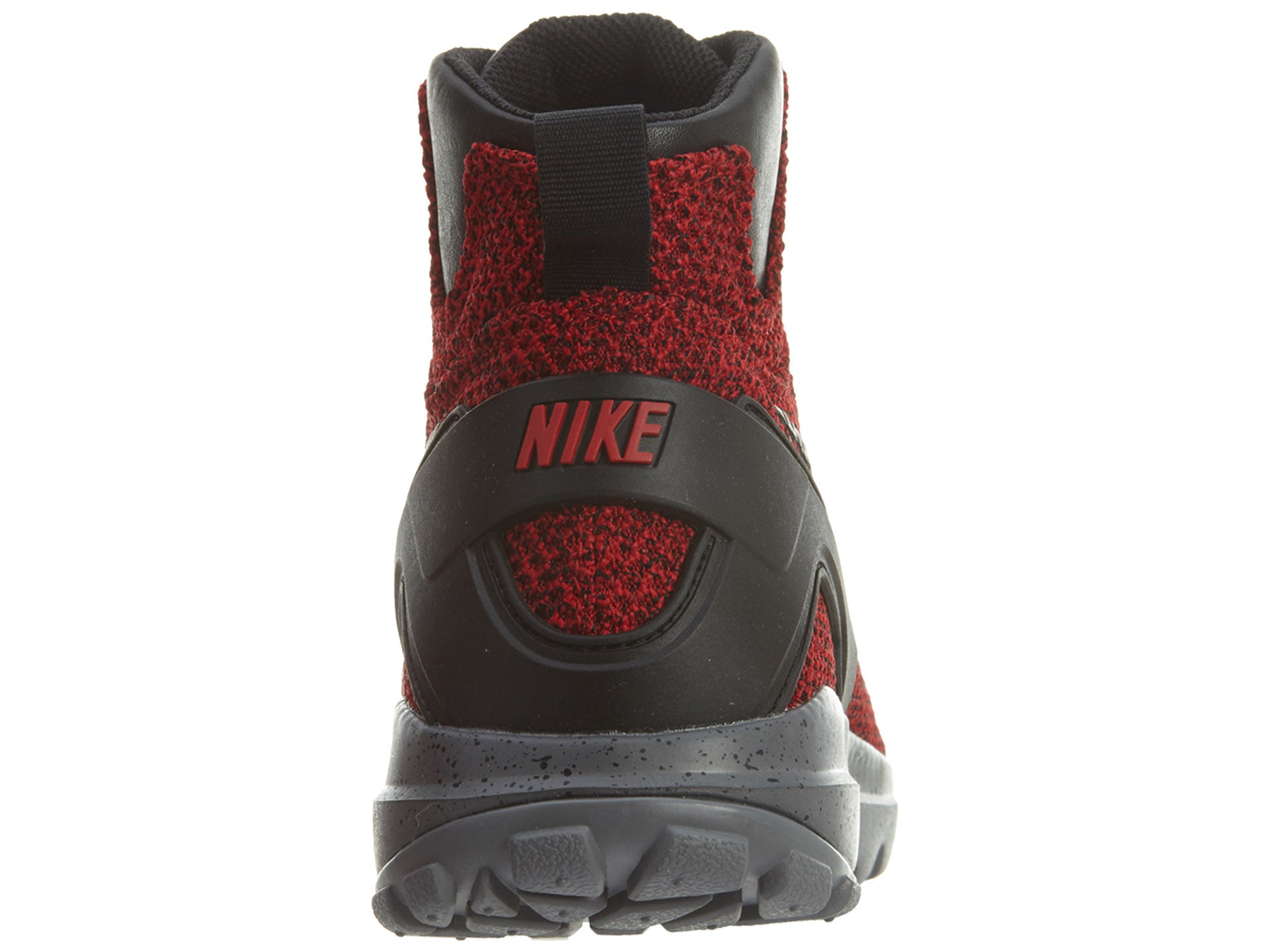 Nike Koth Ultra Mid KJCRD Red Grey Jacquard Mens Style :819681