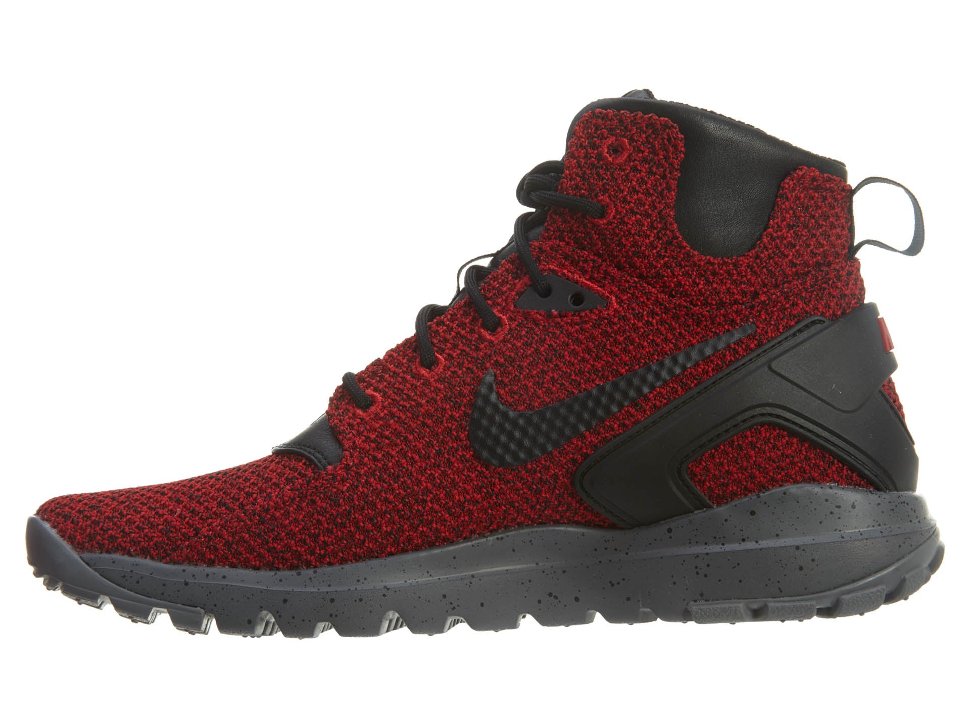 Nike Koth Ultra Mid KJCRD Red Grey Jacquard Mens Style :819681