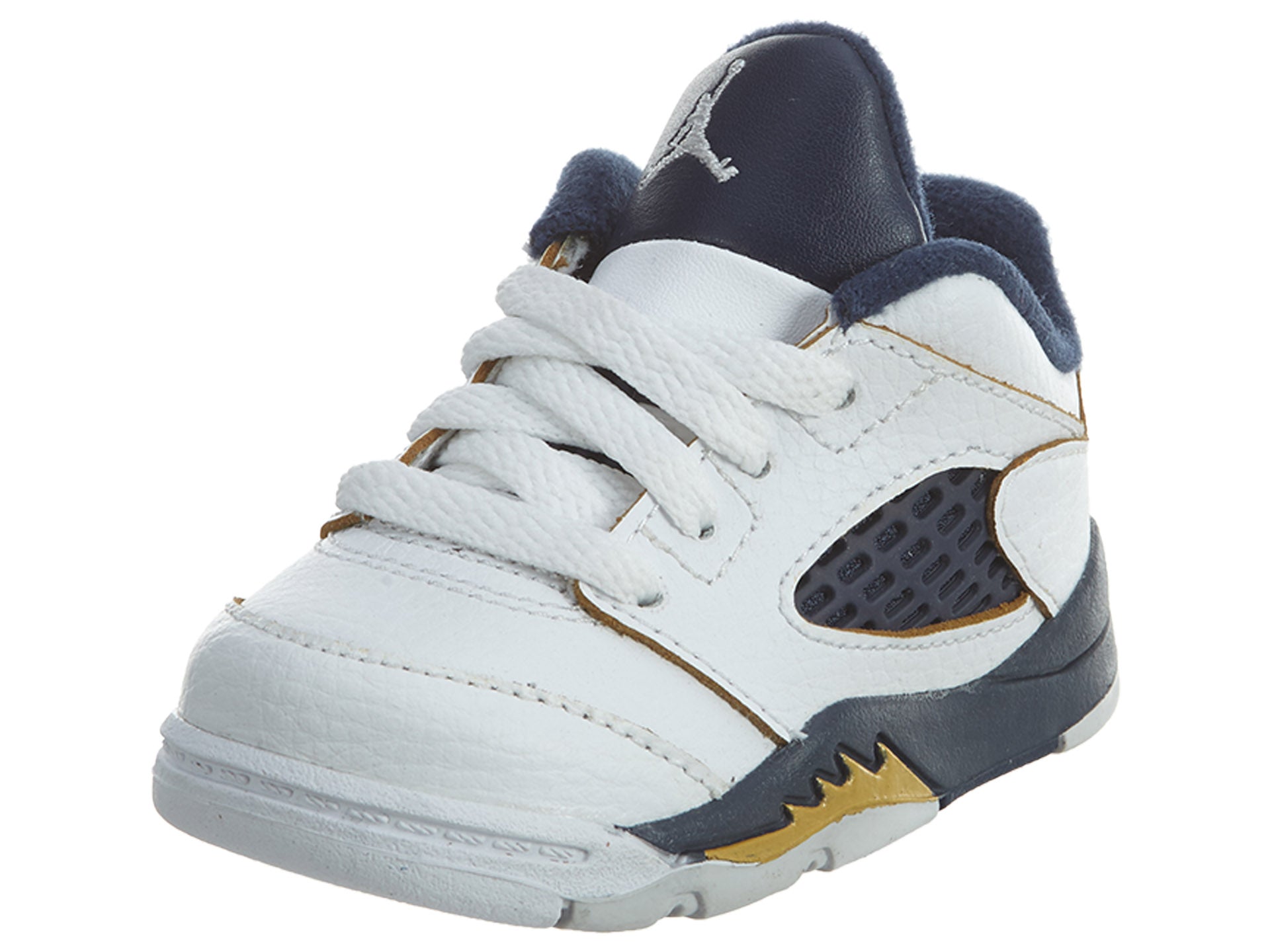 Air Jordan 5 Retro Low TD Dunk From Above White/Gold  Boys / Girls Style :314340