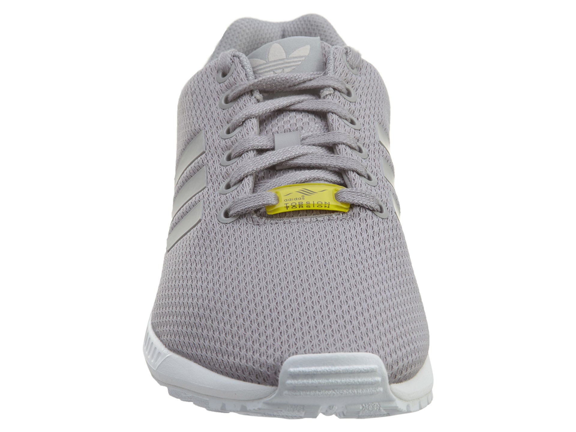 Adidas ZX Flux Aluminum White Mesh Athletic Mens Style :M19838