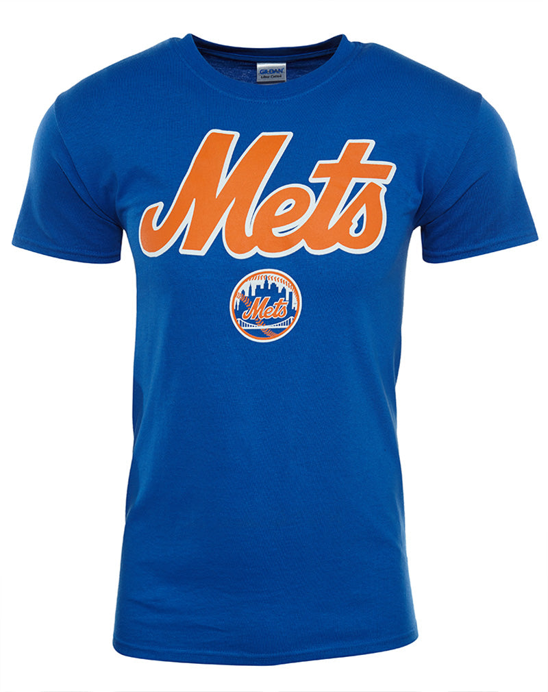 Gildan New York Mets Baseball Tee Mens Style : Ca 25181