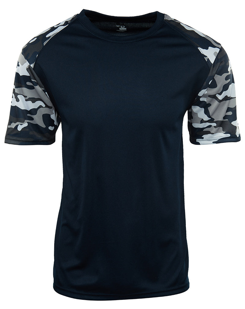 Badger Sport Army Print T-shirt Mens Style : Bs76619