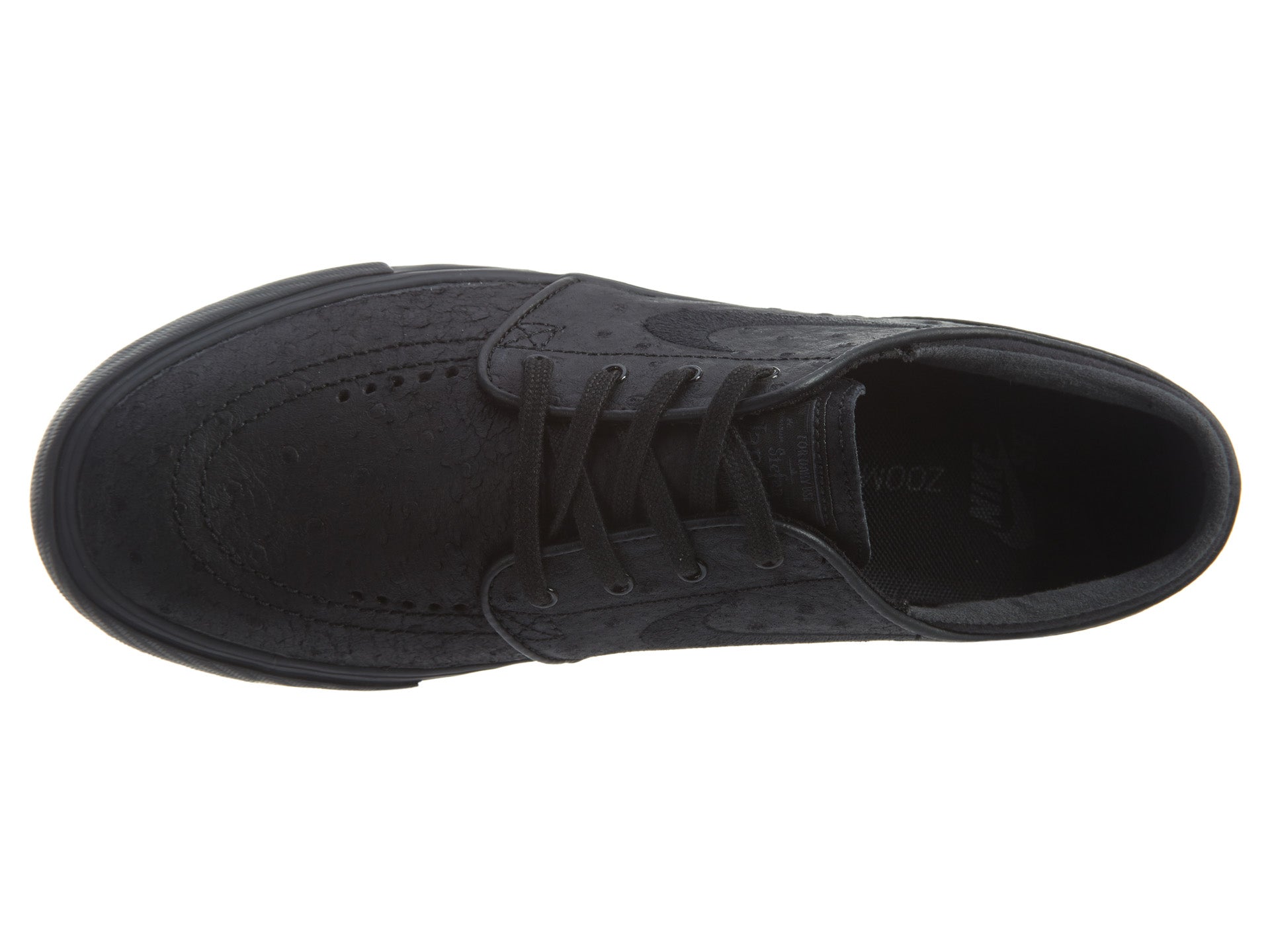 Nike SB Zoom Stefan Janoski L Black Leather Skate Mens Style :616490