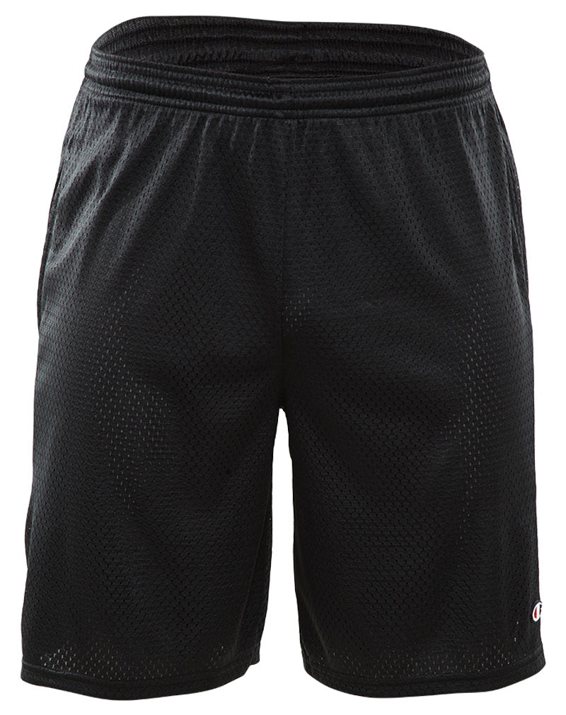 Champion 9" Inseam Mesh Lined Practice Shorts With Pockets Mens Style : S162