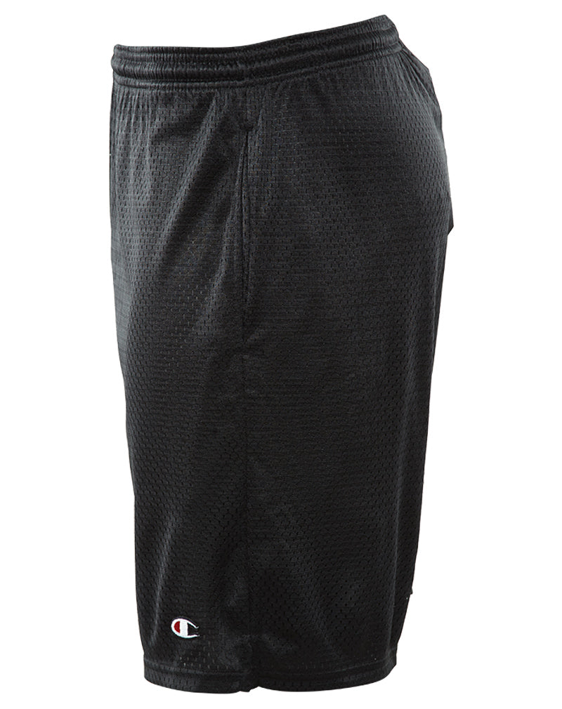 Champion 9" Inseam Mesh Lined Practice Shorts With Pockets Mens Style : S162