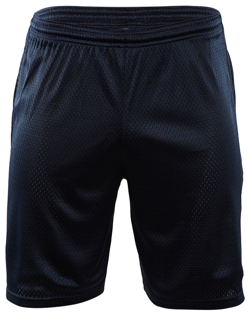 Champion 9" Inseam Mesh Lined Practice Shorts With Pockets Mens Style : S162