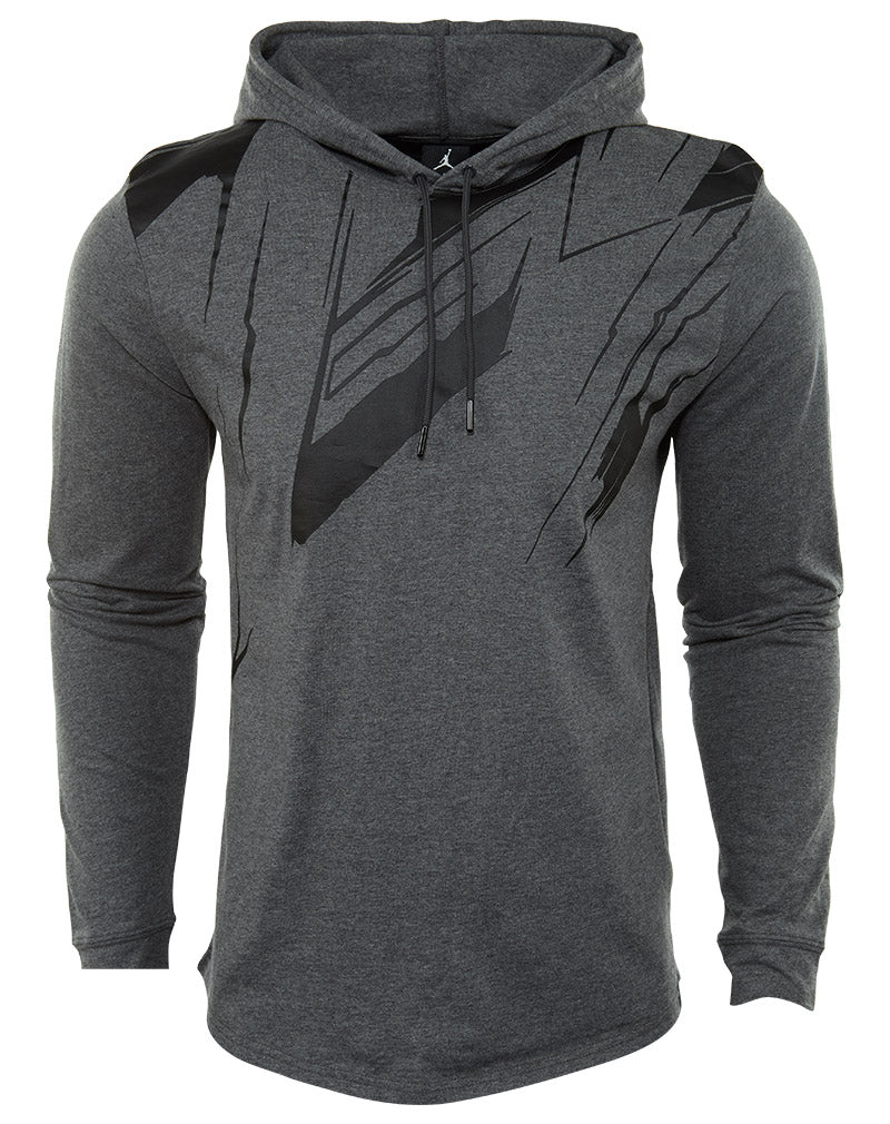 Jordan Retro 8 Hooded Long Sleeve T-shirt Mens Style : 833963