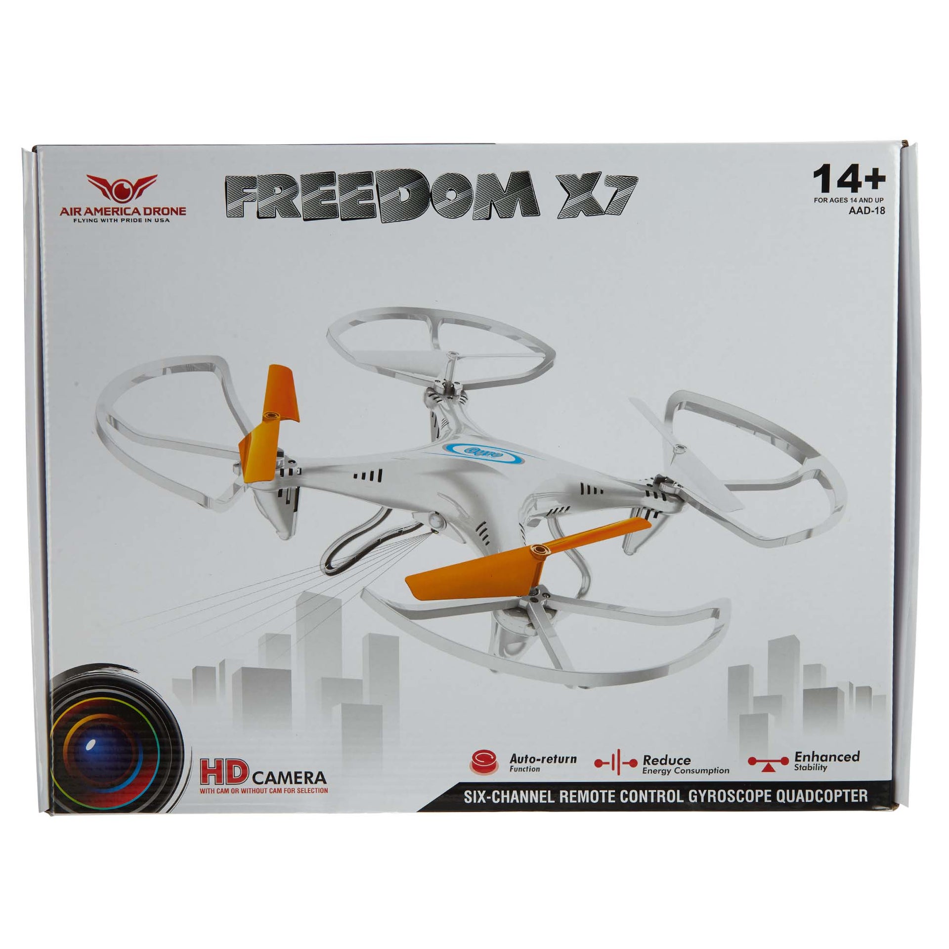 Air America Drone Freedom X7 Not Applicable Style : Aad-18