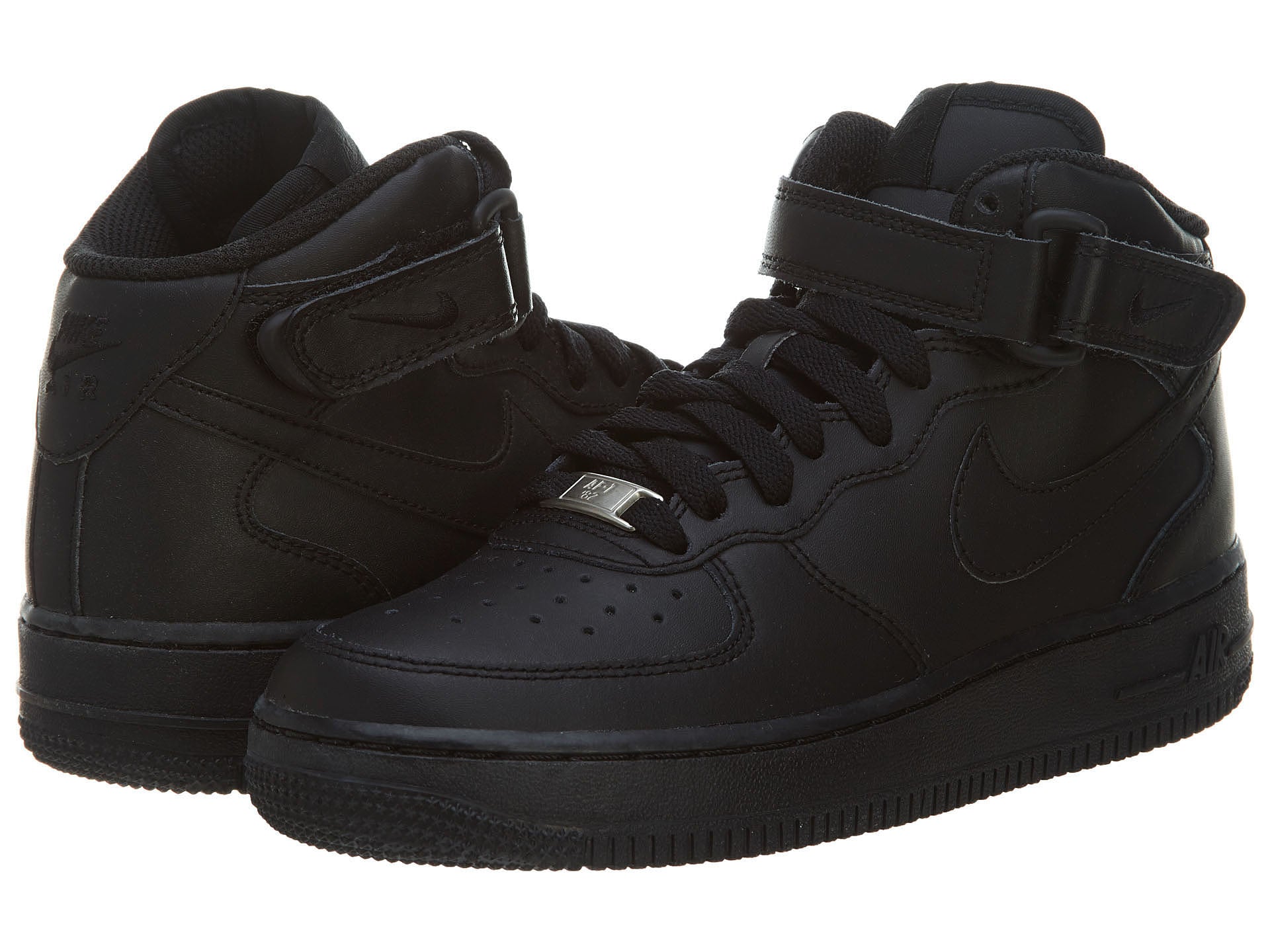 Nike Air Force 1 Mid Black (2014) (GS)