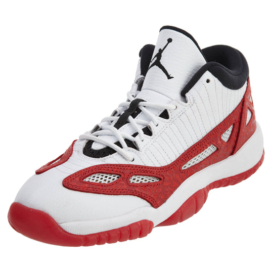 Air Jordan 11 Retro Low Boys White/gym Red Boys / Girls Style :919713