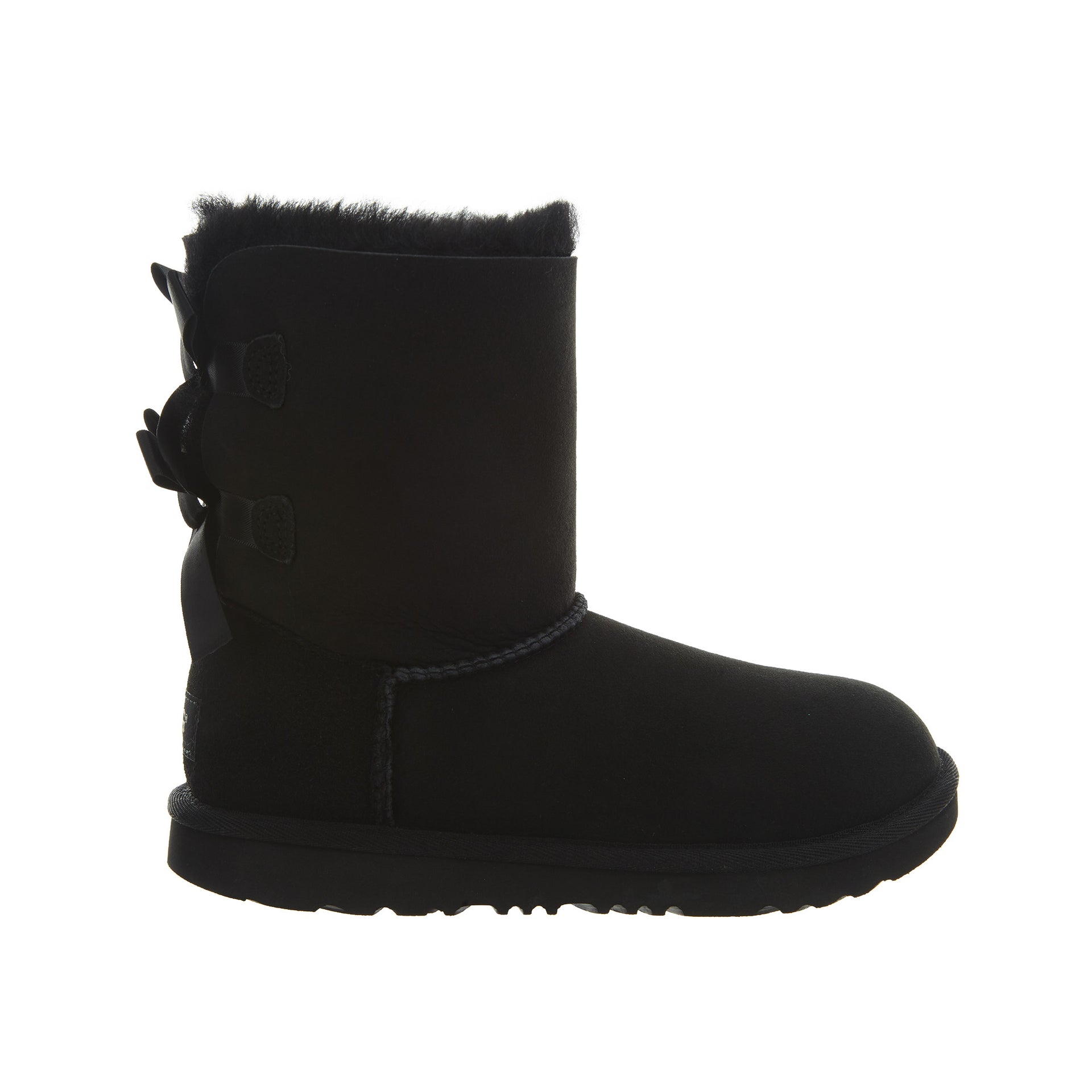 UGG Bailey Bow II Boot Black (Kids)