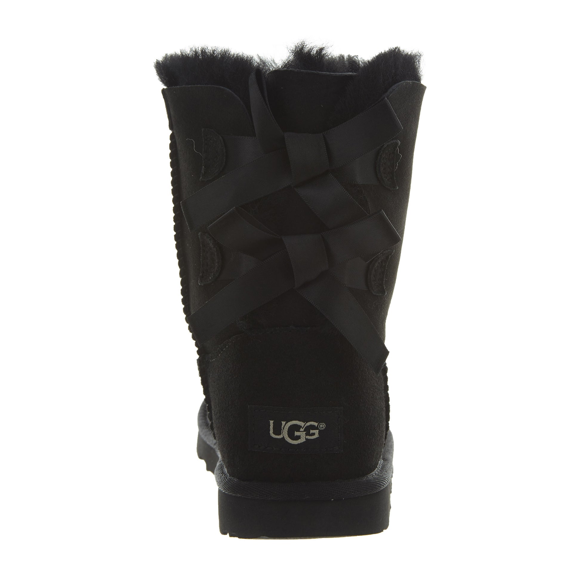 UGG Bailey Bow II Boot Black (Kids)