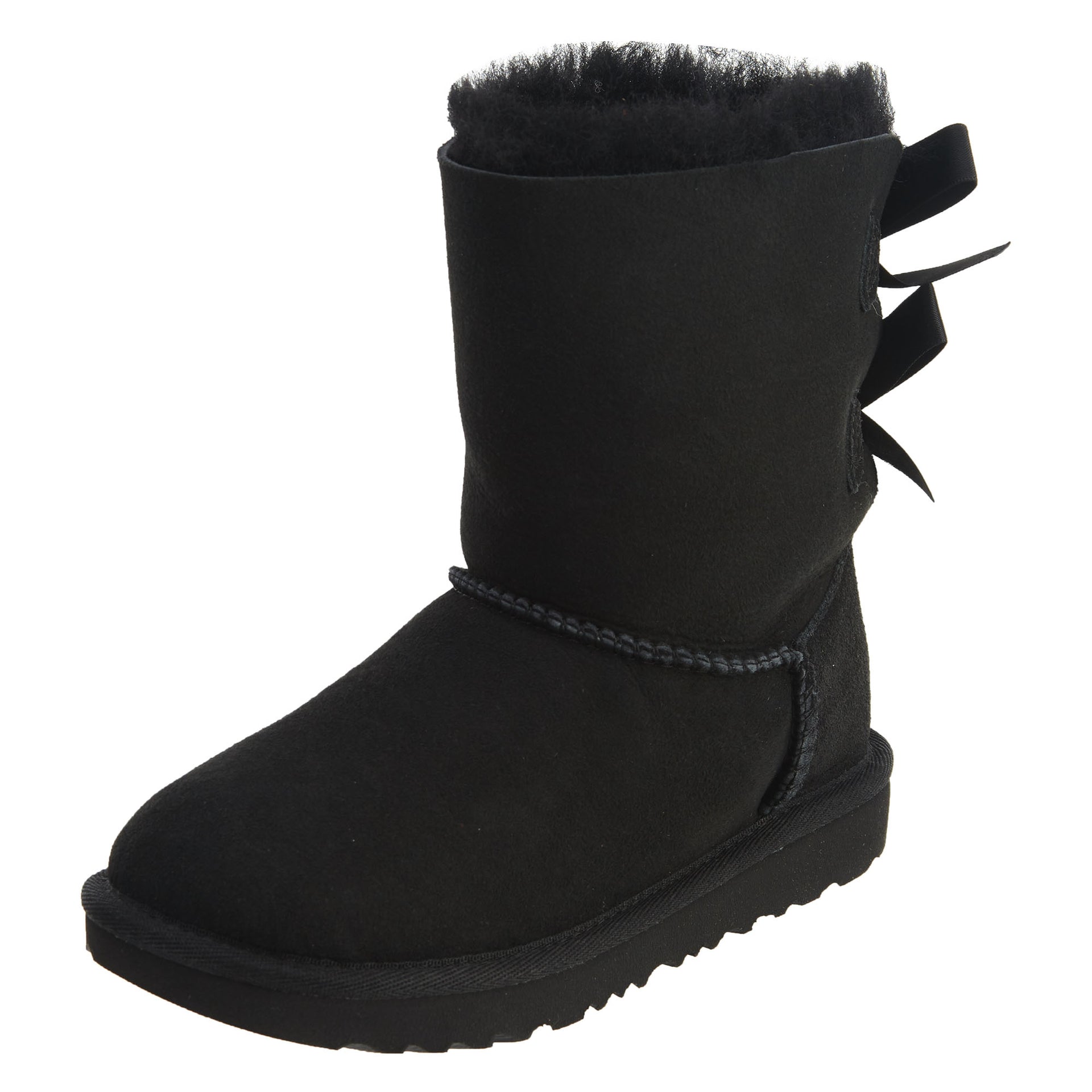 UGG Bailey Bow II Boot Black (Toddler)