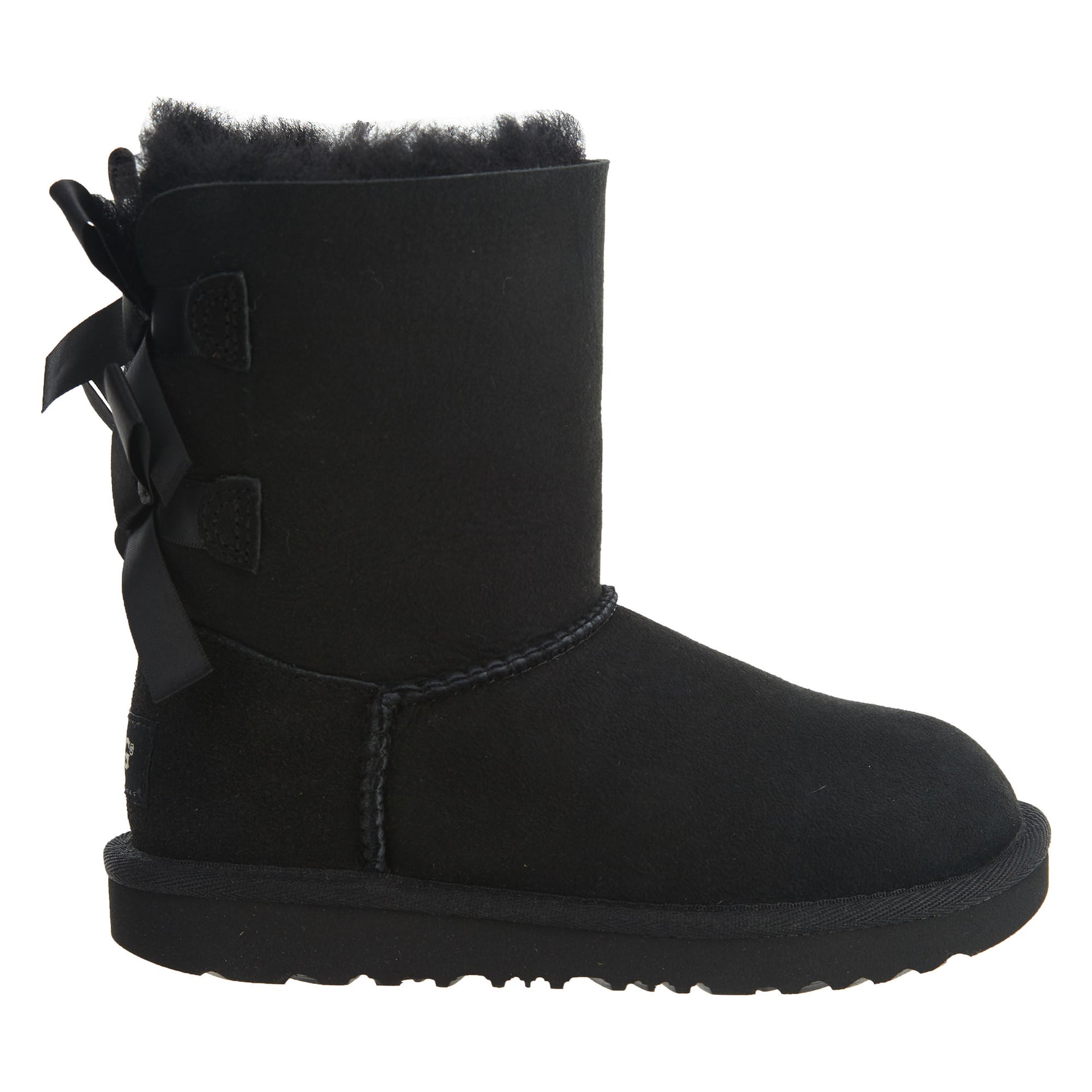 UGG Bailey Bow II Boot Black (Toddler)