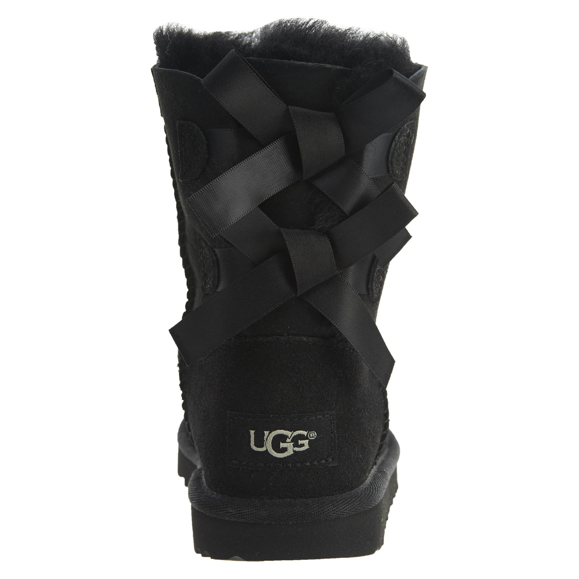 UGG Bailey Bow II Boot Black (Toddler)