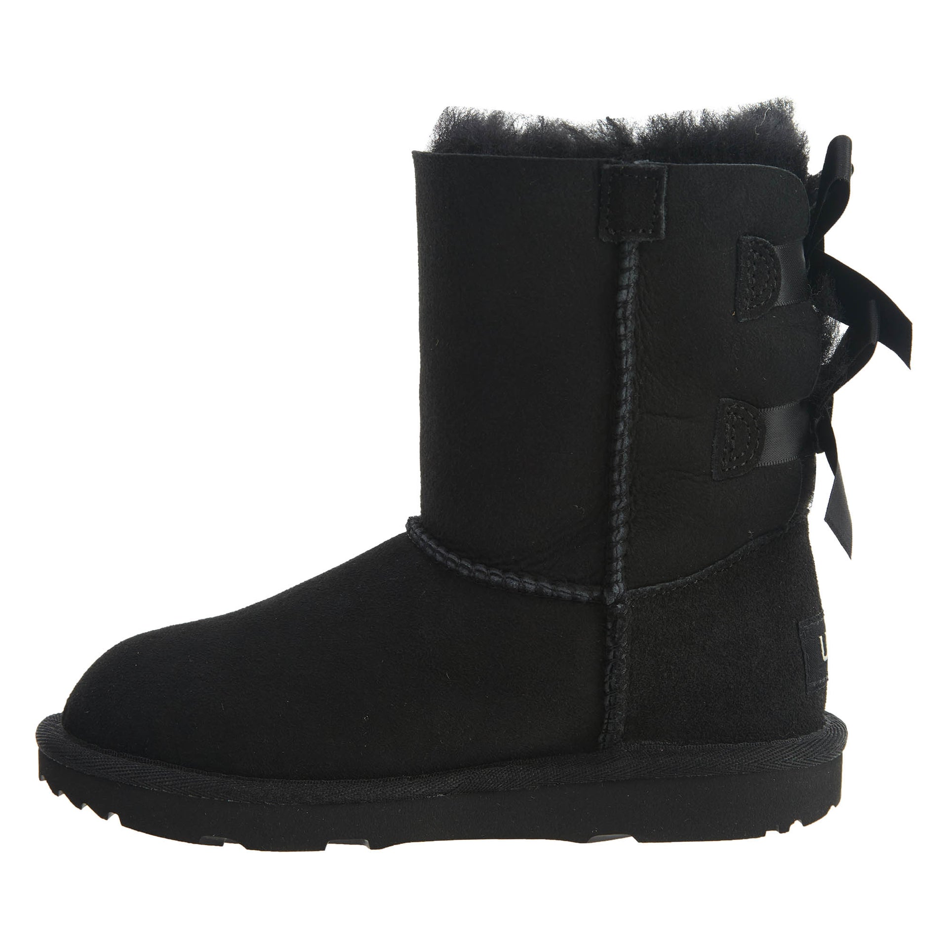 UGG Bailey Bow II Boot Black (Toddler)