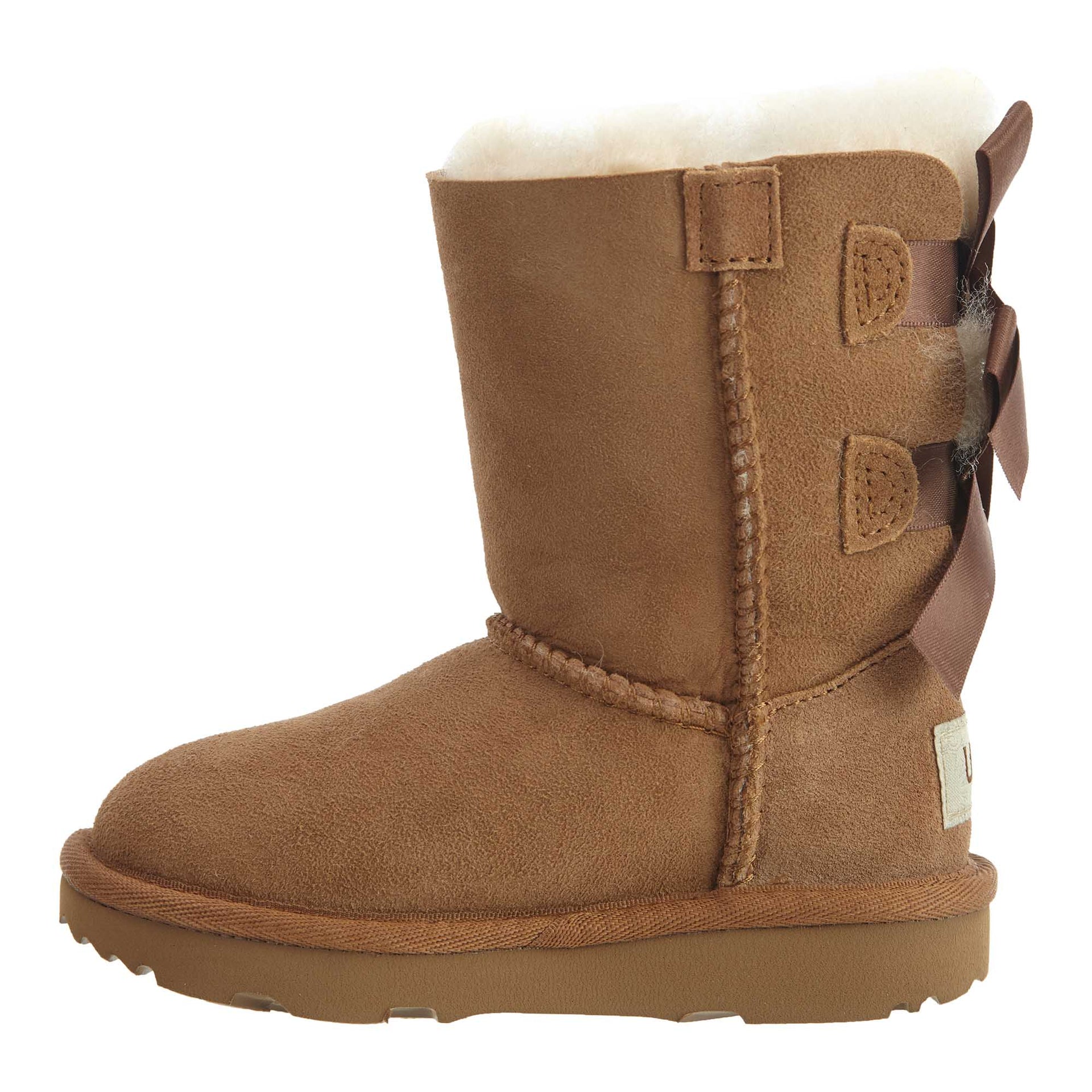 UGG Bailey Bow II Boot Chestnut (Toddler)