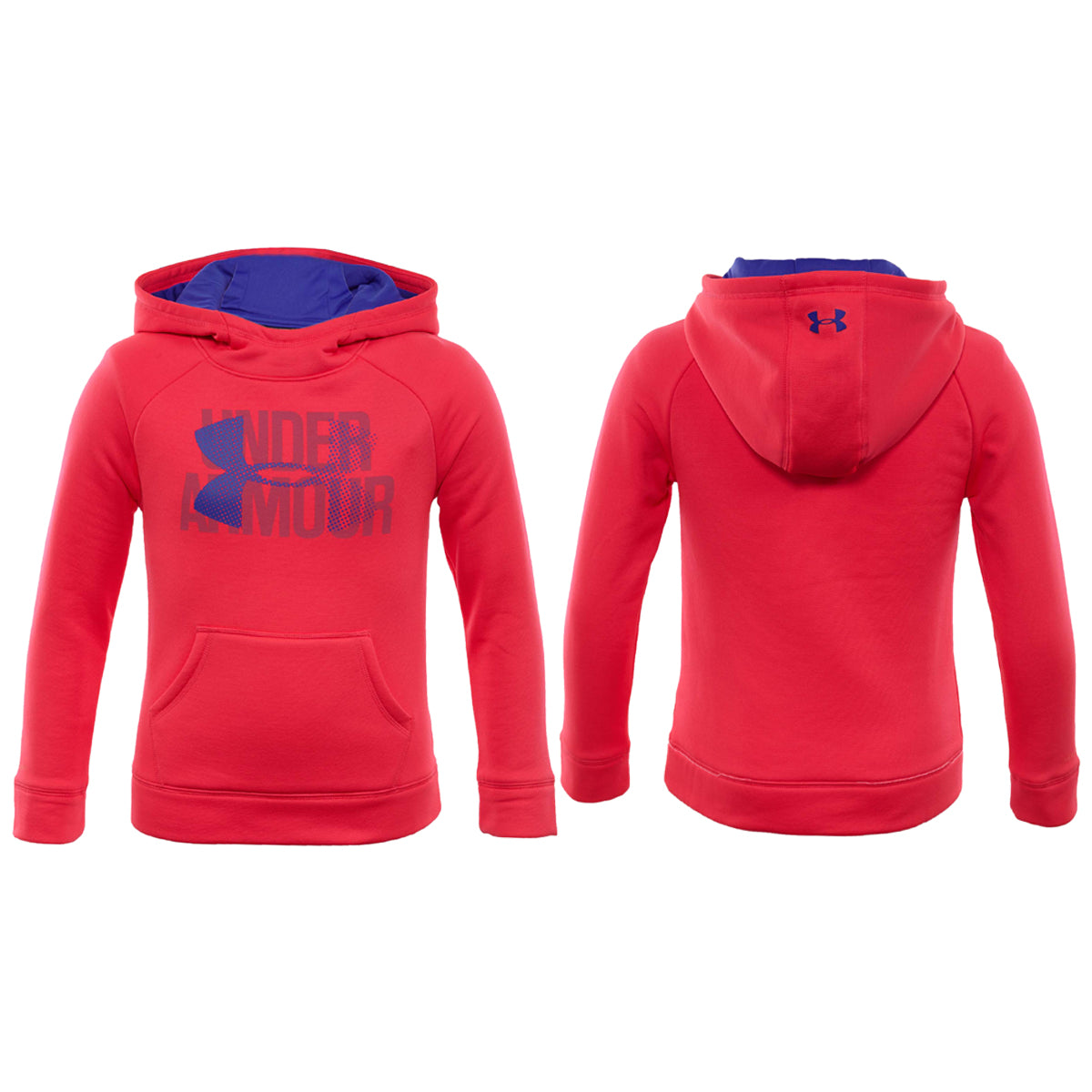 Underarmour Armour Fleece Big Logo Hoodie Big Kids Style : 1309626