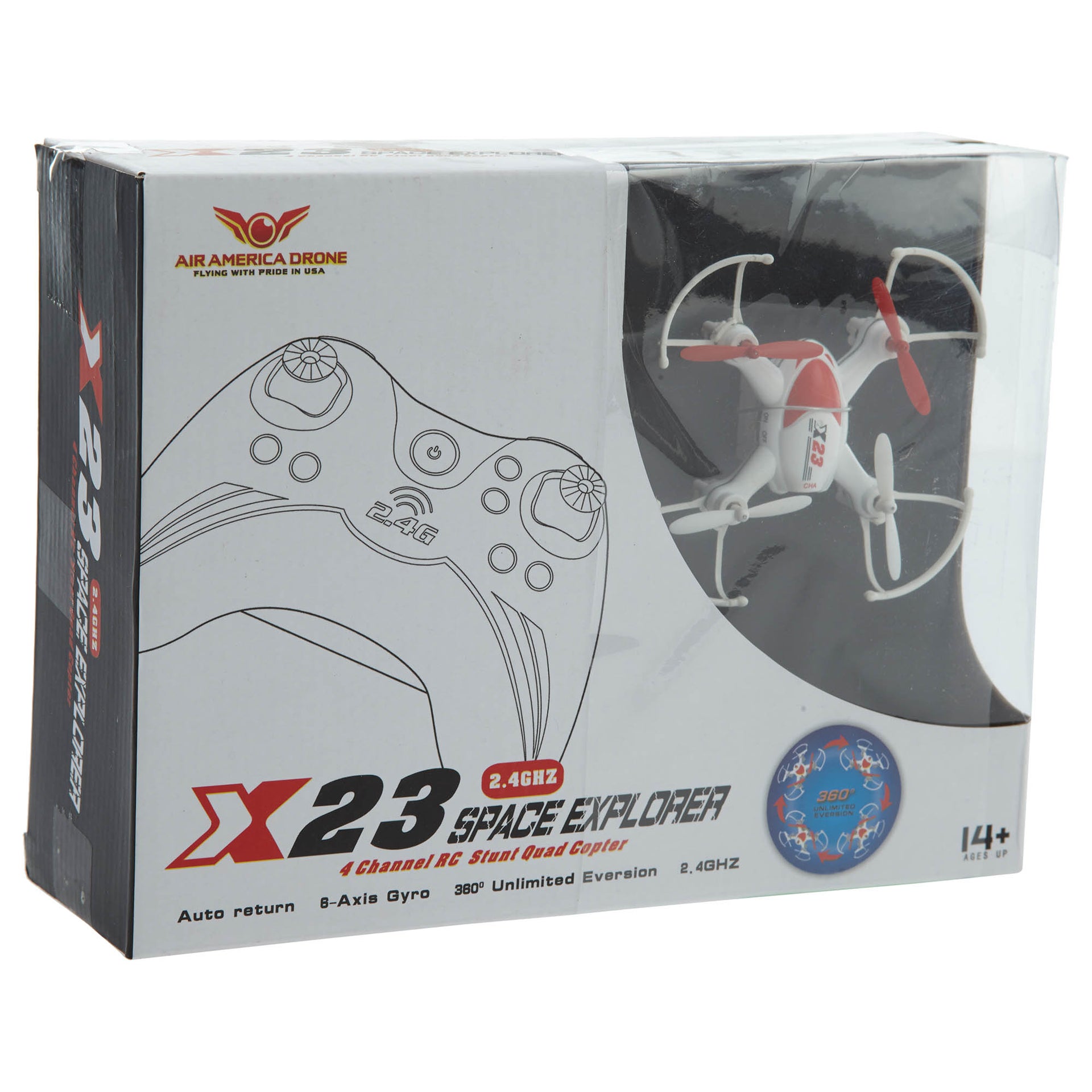 Air America Drone Space Explorer Not Applicable Style : X23