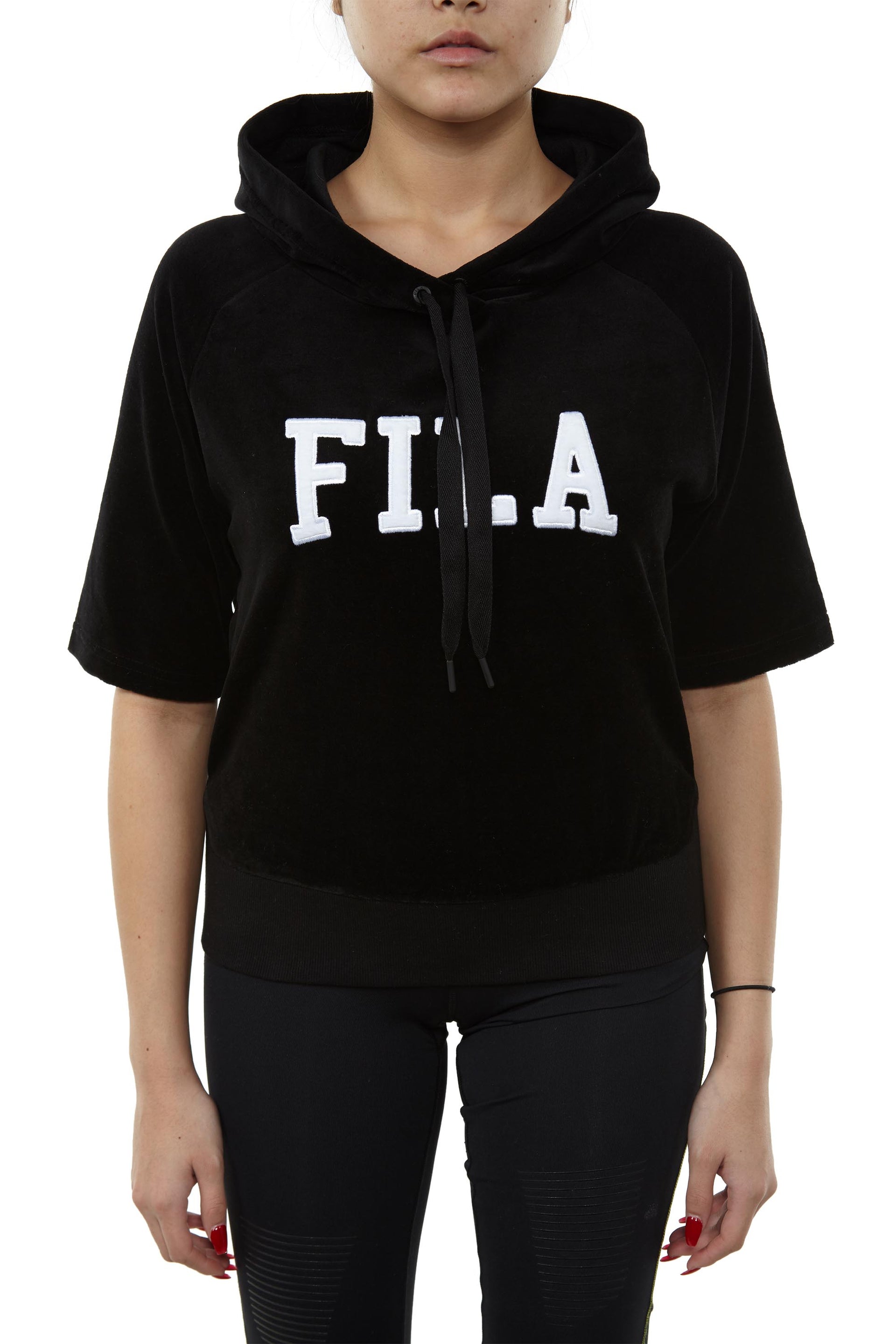 Fila Ariana Short Sleeve Hoody Womens Style : Lw171xx8