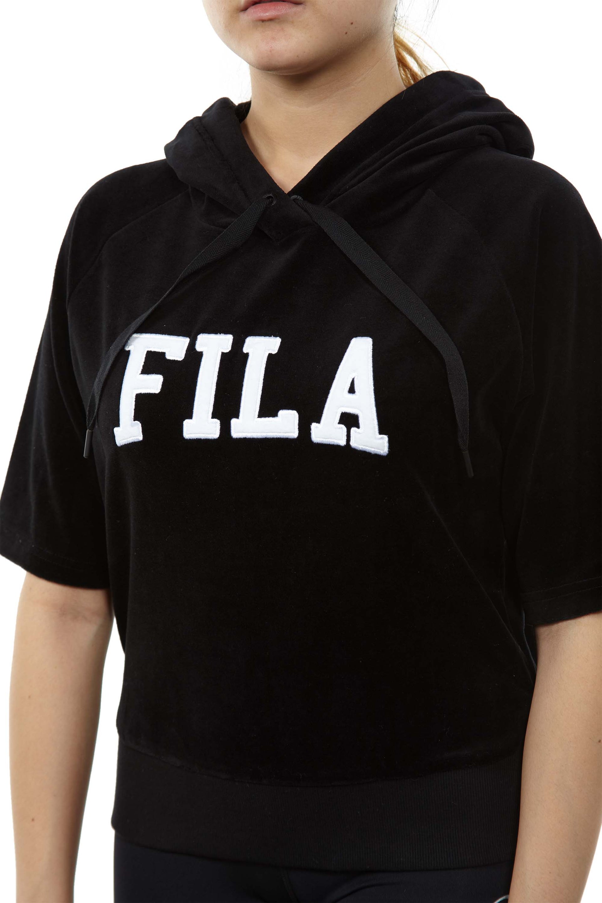 Fila Ariana Short Sleeve Hoody Womens Style : Lw171xx8