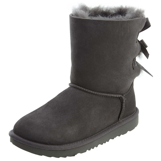 UGG Bailey Bow II Boot Grey (Kids)