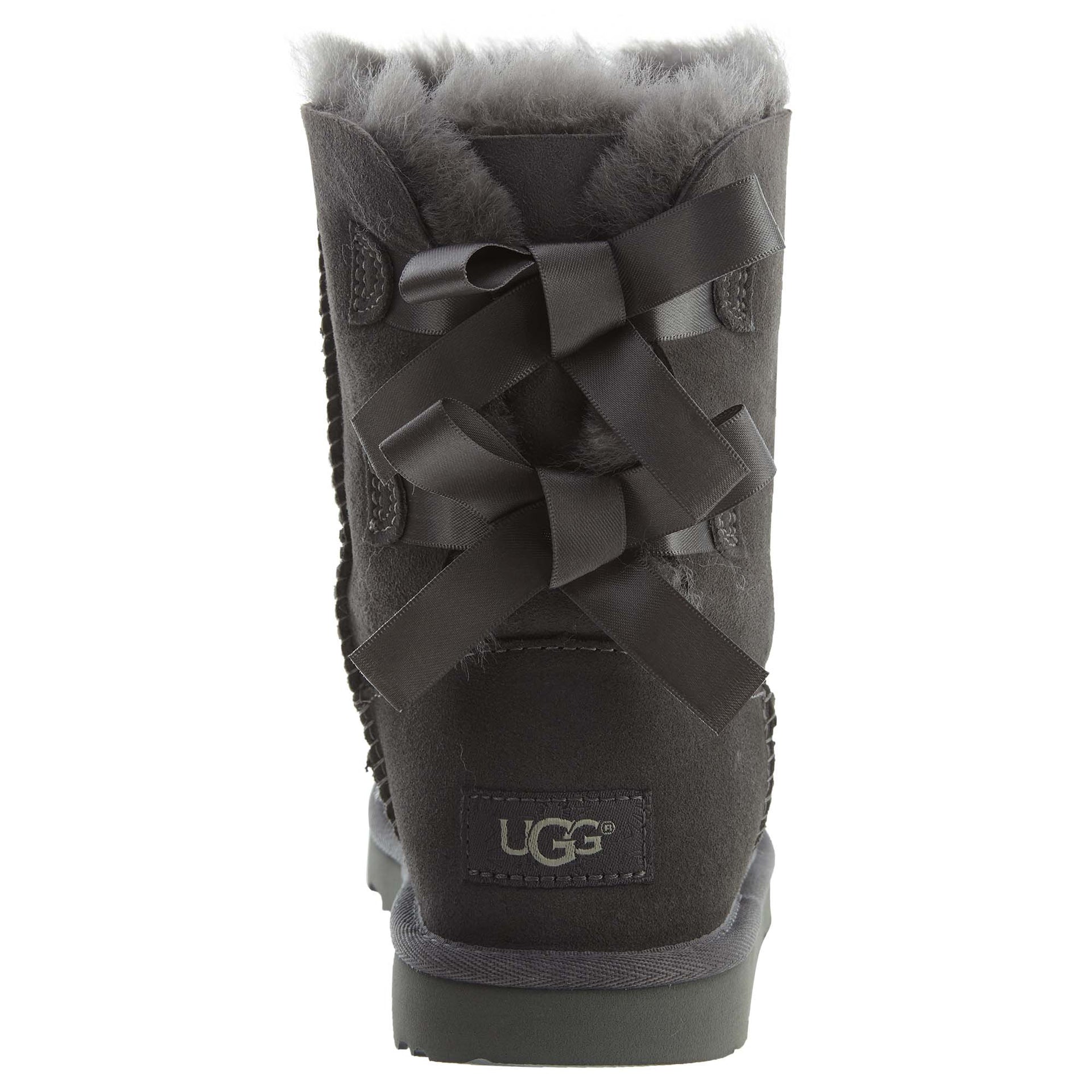 UGG Bailey Bow II Boot Grey (Kids)